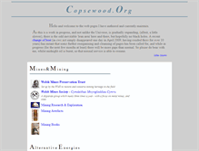 Tablet Screenshot of copsewood.org