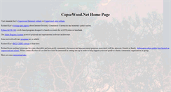 Desktop Screenshot of copsewood.net