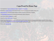 Tablet Screenshot of copsewood.net